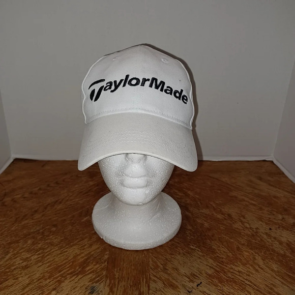 Taylor Made PGA Tour Preferred SLDR Adjustable Gray & White Golf Hat Cap. Some y - Picture 1 of 7